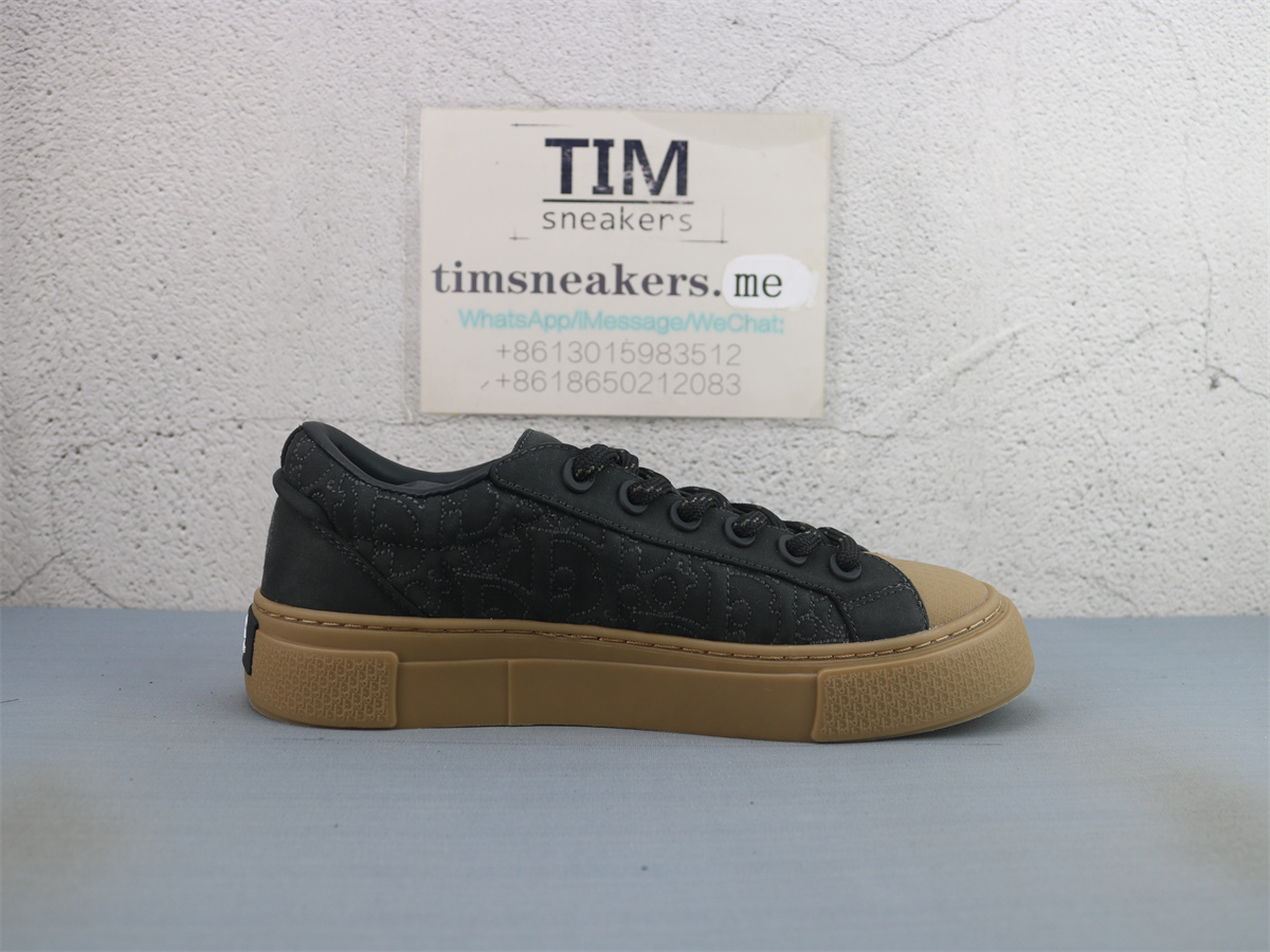 Stone Island X DIOR B33 Skateboard Shoes Men Low-Top Black